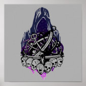 POE Headhunter Shaper Atlas Poster (Voorkant)