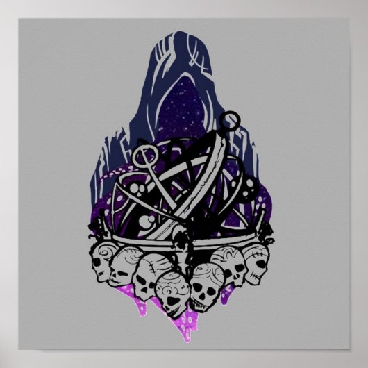 POE Headhunter Shaper Atlas Poster (Voorkant)