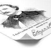 Poe Insanity afdrukken Poster (Hoek)