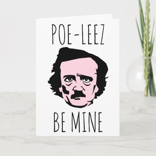 Poe Leez Be Mine Valentijn Feestdagen Kaart (Voorkant)