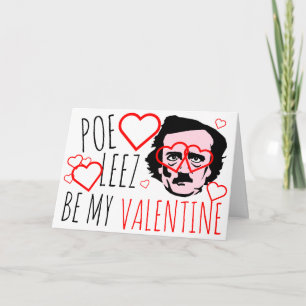 Poe Leez wordt mijn Valentijn Feestdagen Kaart