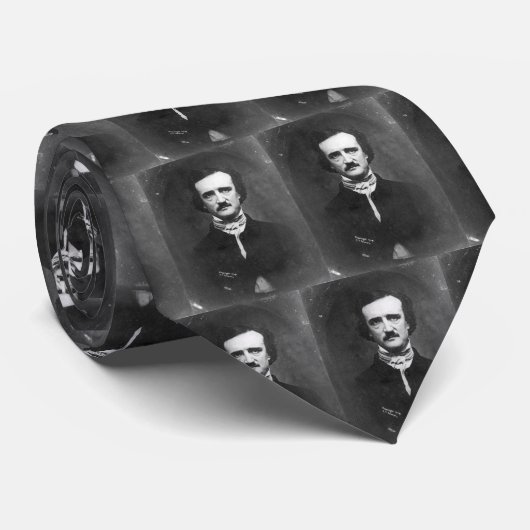 Poe Necktie Stropdas (Opgerold)