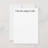 Poe over de kracht van woorden kaart (Achterkant)