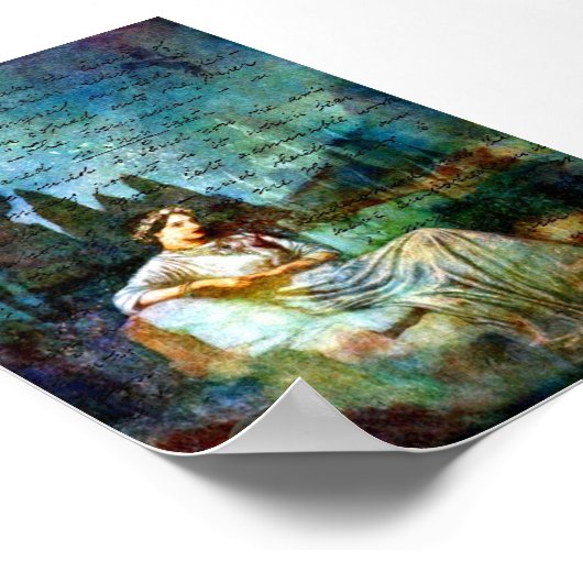 Poe Poetry Collage Poster (Hoek)