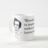 Poe Quote on Words Koffiemok (Voorkant links)