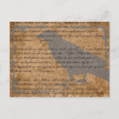 Poe Raven Gothic Briefkaart (Voorkant)