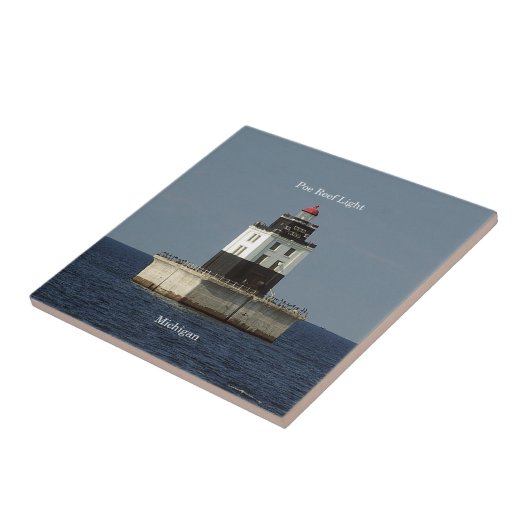 Poe reef lichttegel tegeltje (Zijkant)