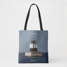 Poe Reef Light over de hele canvas tas