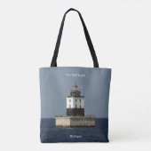 Poe Reef Light over de hele canvas tas (Achterkant)