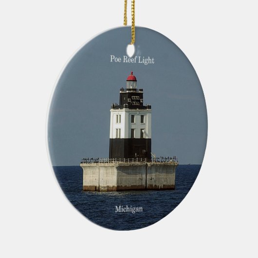 Poe Reef Light-versiering Keramisch Ornament (Rechts)