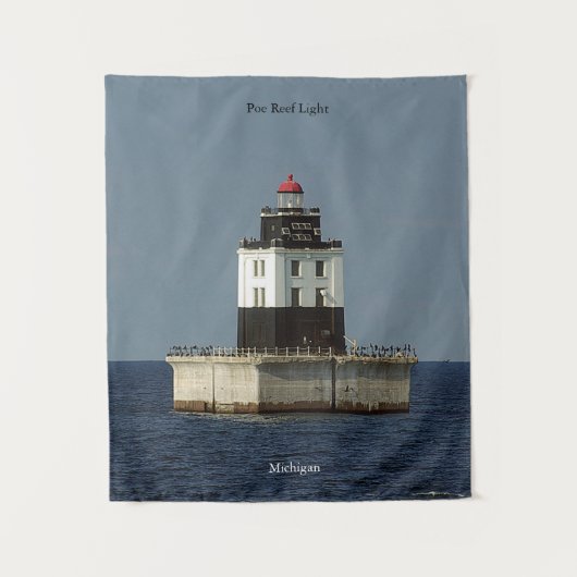 Poe Reef Light wandtapijt Wandkleed (Voorkant)