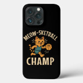 Poe Sketball Kampioen Grappige Sport Case-Mate iPhone Case (Achterkant)