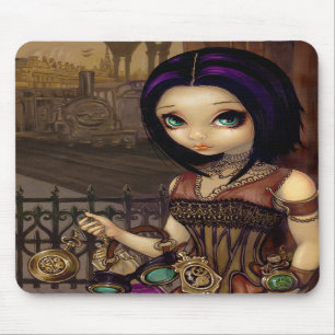 Poe - steampunk fairy Mousepad Muismat