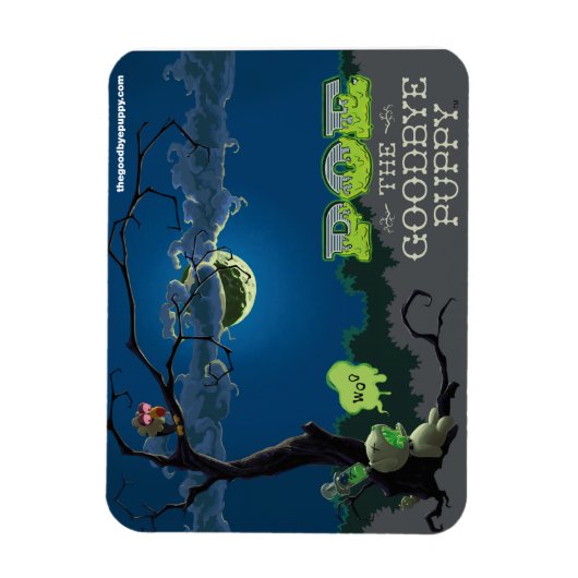 Poe the Goodbye Puppy Magnet Magneet (Verticaal)