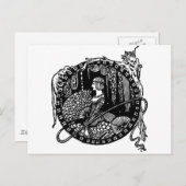 Poe Vignette 8 Briefkaart (Voorkant / Achterkant)