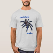 Poecilotheria Metallica Tarantula T-shirt (Voorkant)