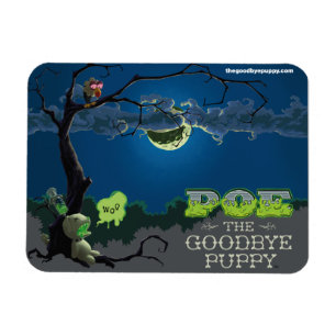 Poed the Goodbye Puppy Magnet Magneet