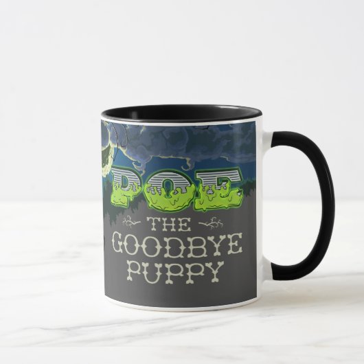 Poed the Goodbye Puppy Moon Mokken (Rechts)