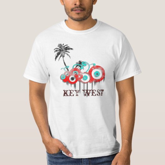 PoeDDog KEY WEST 0001 T-shirt (Voorkant)