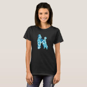 Poedel Aloha Hawaiian Dog 1 T-shirt (Voorkant volledig)