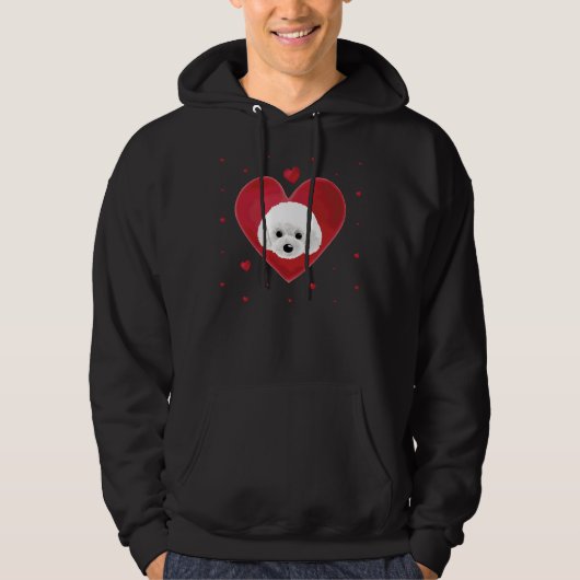 Poedel B Hoodie (Voorkant)