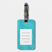 Poedel Bagagelabels (Achterkant verticaal)