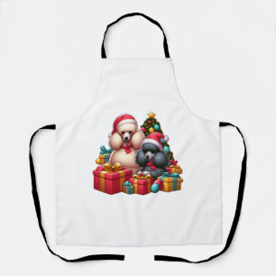 Poedel Cadeau Pals Feestelijke Petten en Gift Galo Schort