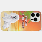 Poedel Case-Mate iPhone Case (Achterkant (horizontaal))
