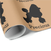 Poedel Custom Wrapping Paper Cadeaupapier (Rol Hoek)