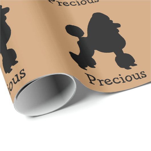 Poedel Custom Wrapping Paper Cadeaupapier (Rol Hoek)