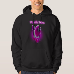 Poedel Diva Roze Haar Zonnebril Hoodie