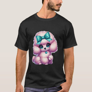 Poedel dragen Coquette Bow Pet Dog Vrouwen Meisjes T-shirt