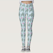 Poedel en poot Leggings (Voorkant)