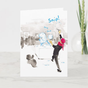 Poedel Galerij Kapsel - Grappige verjaardag Kaart