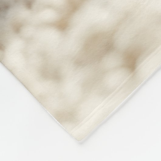  poedel gepersonaliseerd fleece deken (Hoek)