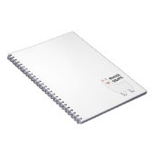 Poedel Giraffe Notitieboek (Rechterzijde)