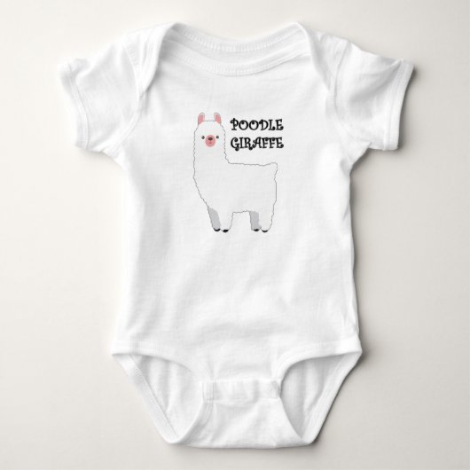 poedel Giraffe Romper (Voorkant)