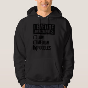 Poedel Grappig niveau van poedels Hoodie