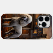 poedel halloween eng Case-Mate iPhone case (Achterkant (horizontaal))