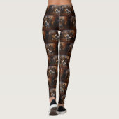 poedel halloween eng leggings (Achterkant)