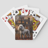 poedel halloween eng pokerkaarten (Achterkant)