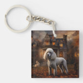 poedel halloween eng sleutelhanger (Voorkant)