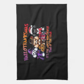 Poedel Halloween Thanksgiving Christmas Classic T- Theedoek (Verticaal)