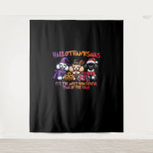 Poedel Halloween Thanksgiving Christmas Classic T- Wandkleed (Voorkant)