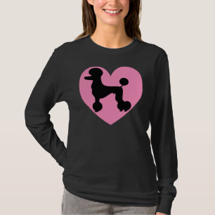 Poedel Hart Poedel Hondenliefhebber T-shirt