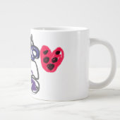 Poedel heet grote koffiekop (Rechts)