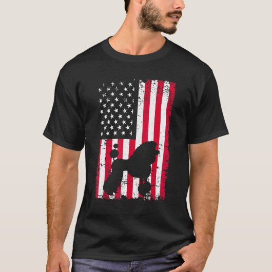 Poedel Hond 1 T-shirt (Voorkant)