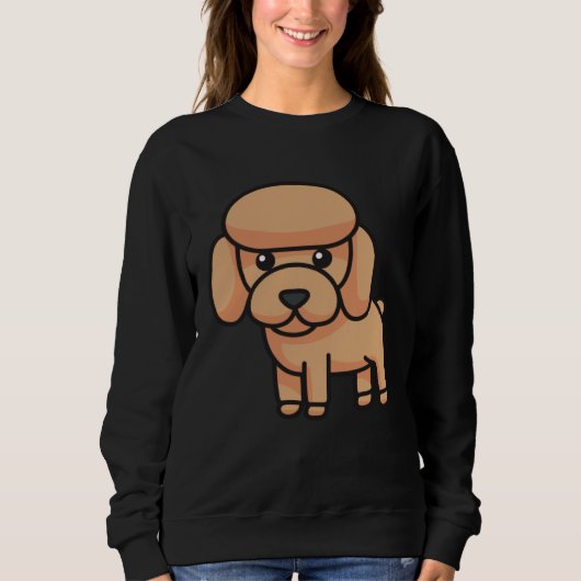 Poedel hond 1 trui (Voorkant)