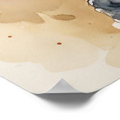 Poedel - Hond Art Print (Hoek)