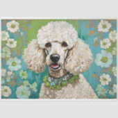 Poedel Hond Decoupage Tissue Papier (Voorkant)